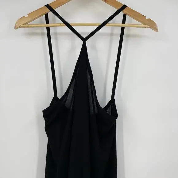 St AgniThe Knit Halter Dress in Black L